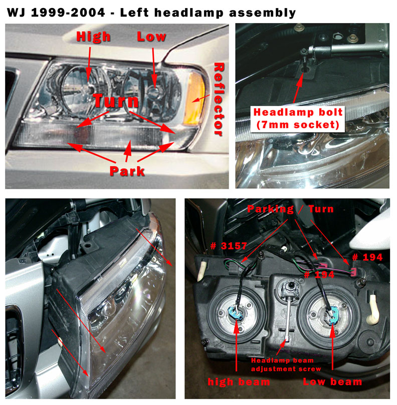 2004 jeep grand cherokee brake light bulb discount