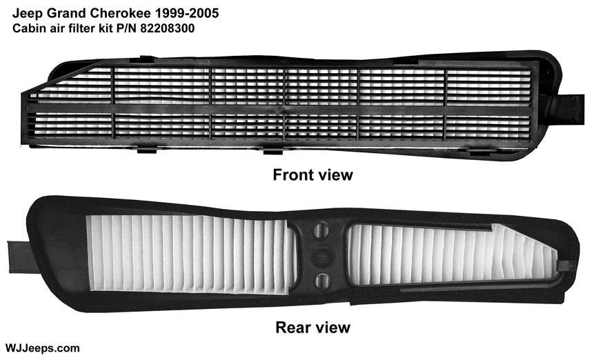 Jeep WJ Grand Cherokee Cabin Air Filter Accessory 