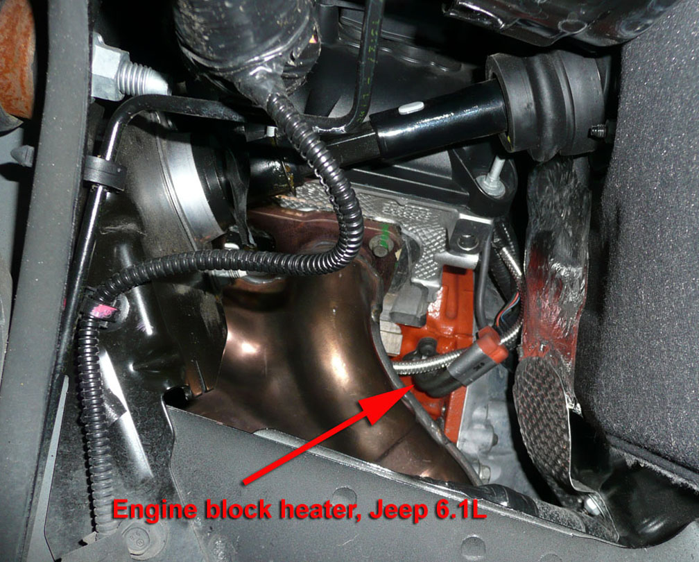 Jeep WK Grand Cherokee Engine Block Heaters 