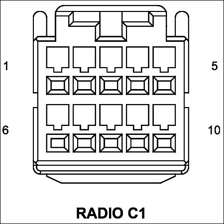 2005-2010 WK Grand Cherokee Audio System Wiring 