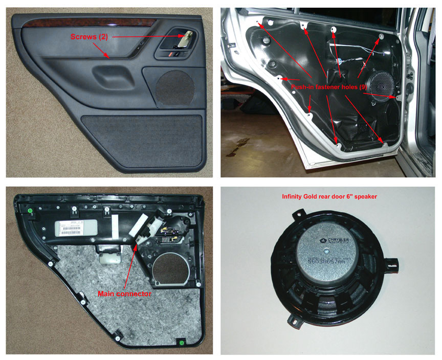 What Size Speakers are in a 1998 Jeep Grand Cherokee 